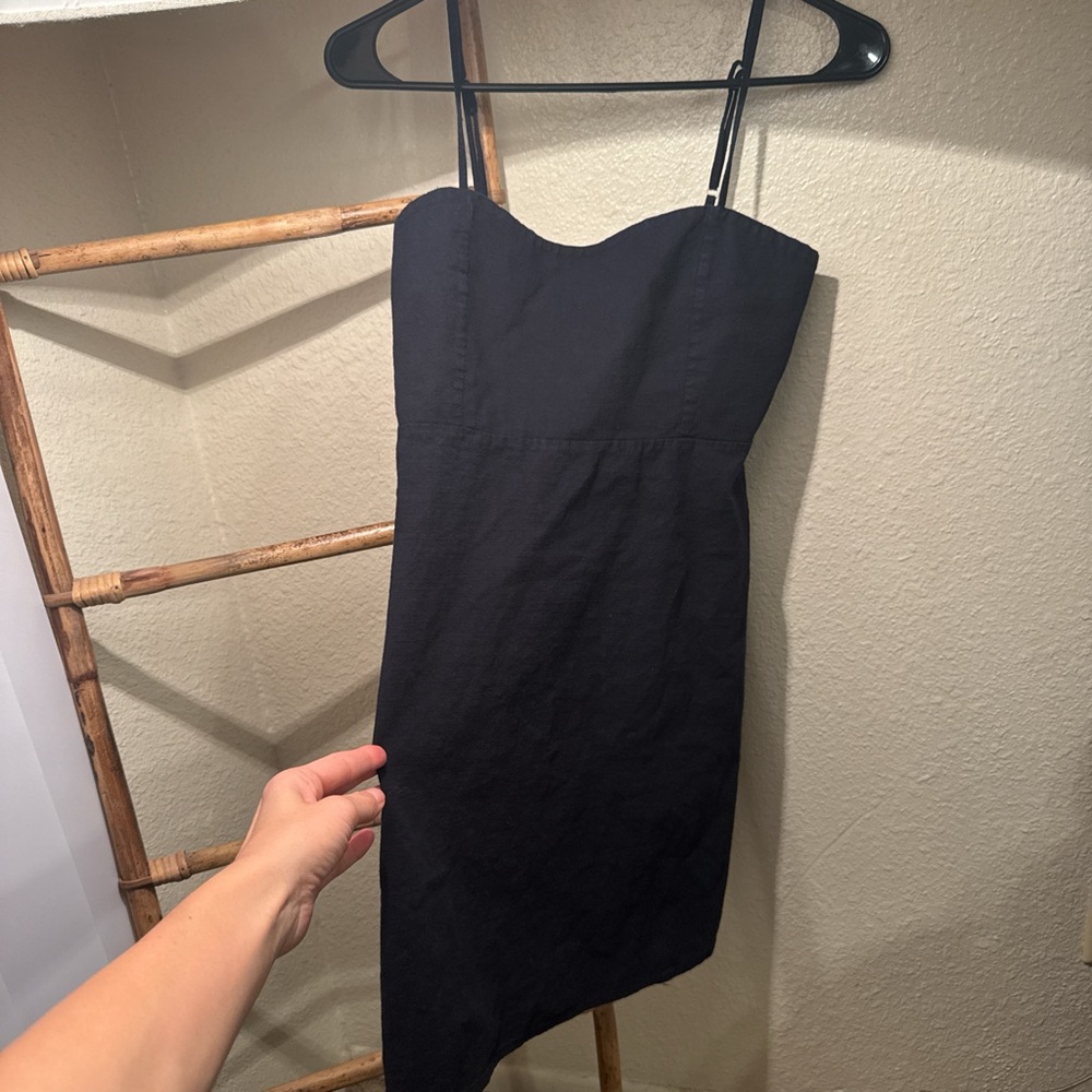 Brandy Melville Black Strapless Dress